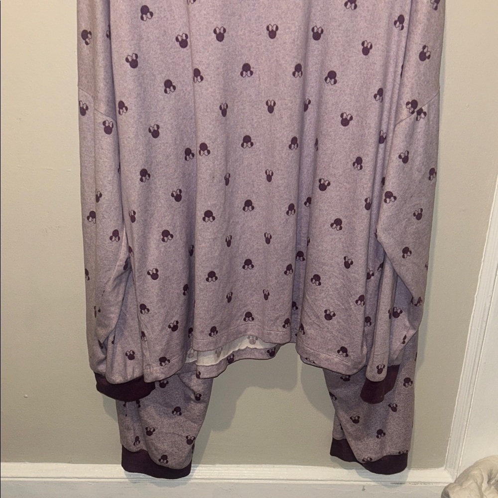 Disney Purple and Maroon Pajama Set - Picture 10 of 12